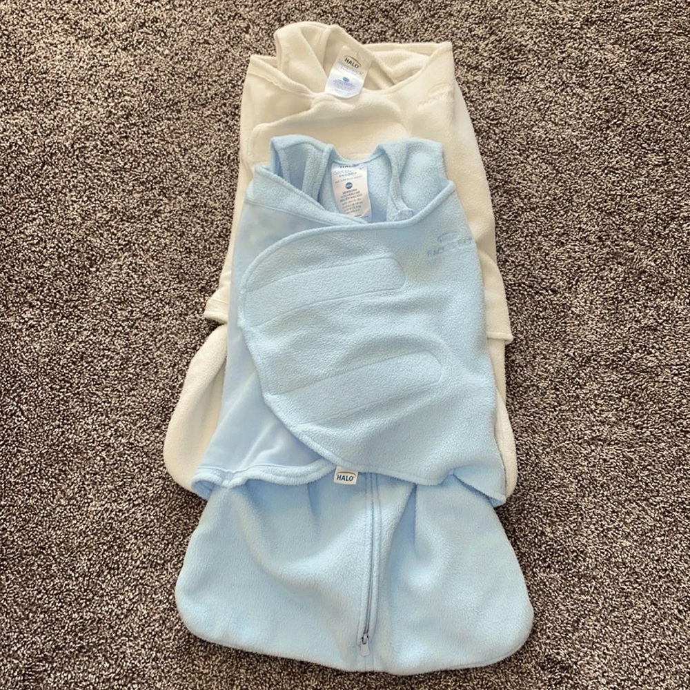 2 Halo Sleepsacks! Micro-fleece
